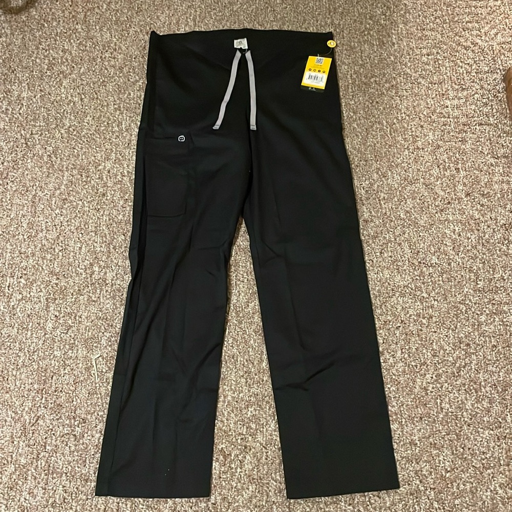 Black Scrub Pants